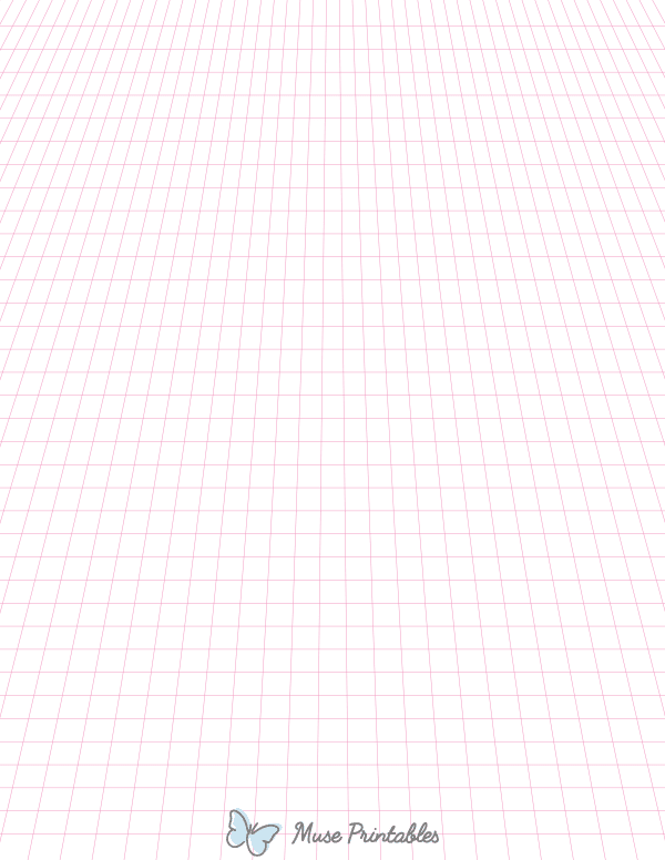 Pink Off-Page Center Perspective Paper : Letter-sized paper (8.5 x 11)