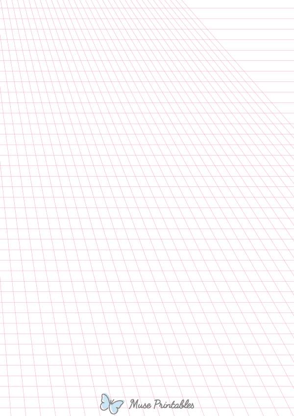 Pink Off-Page Left Perspective Paper : A4-sized paper (8.27 x 11.69)