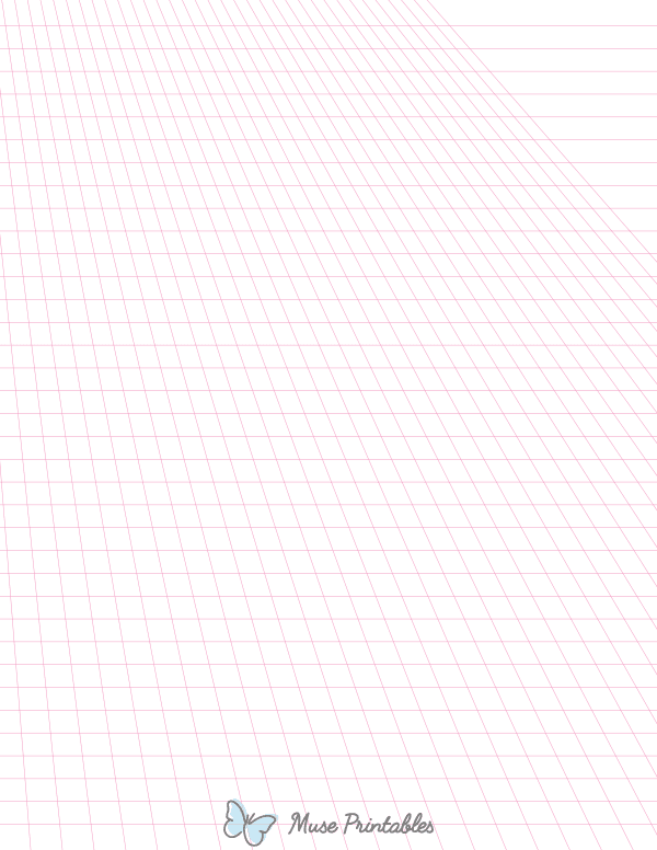 Pink Off-Page Left Perspective Paper : Letter-sized paper (8.5 x 11)