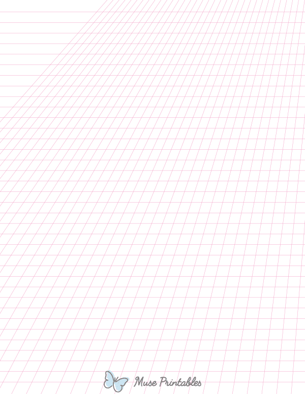 Pink Off-Page Right Perspective Paper : Letter-sized paper (8.5 x 11)