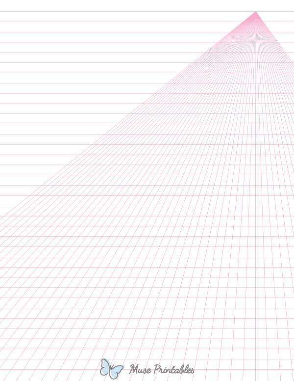 Pink On-Page Right Perspective Paper : Letter-sized paper (8.5 x 11)