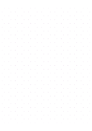 Purple Hexagon Dot Graph Paper  - A4