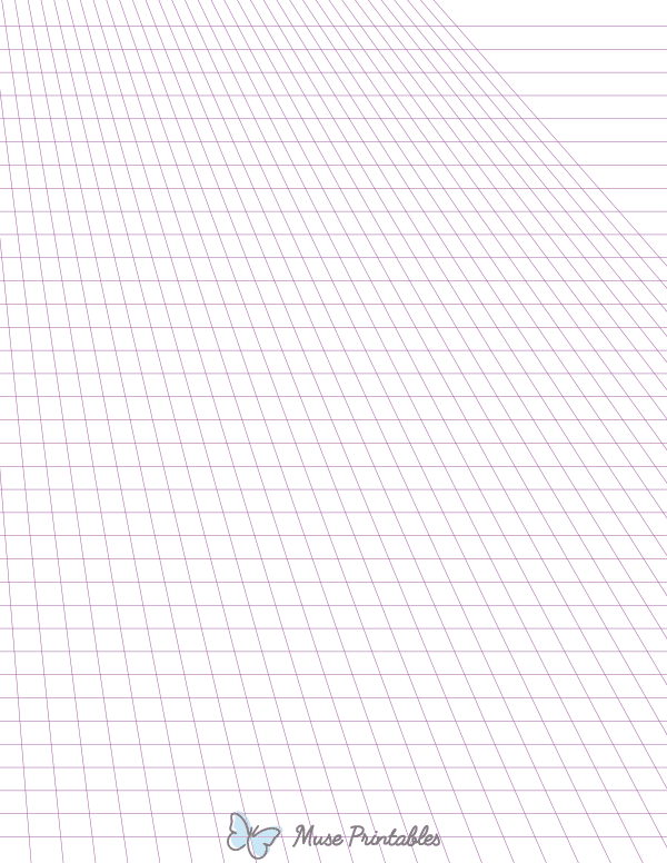 Purple Off-Page Left Perspective Paper : Letter-sized paper (8.5 x 11)