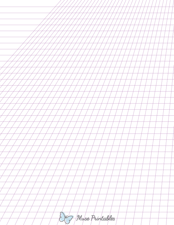 Purple Off-Page Right Perspective Paper : Letter-sized paper (8.5 x 11)