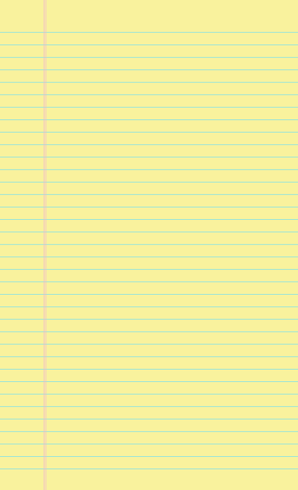 Printable Yellow Legal Paper for Legal Paper