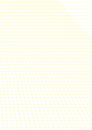 Yellow Off-Page Left Perspective Paper  - A4