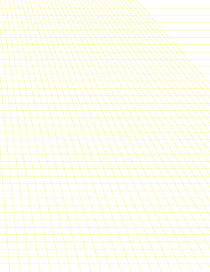 Yellow Off-Page Left Perspective Paper  - Letter