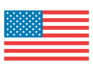 American Flag Photo Booth Prop