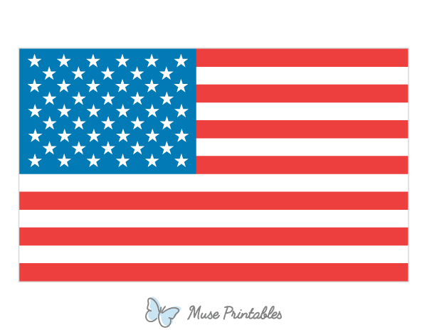American Flag Photo Booth Prop
