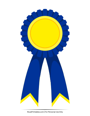 Award Ribbon Photo Booth Prop