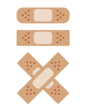 Bandage Photo Booth Prop