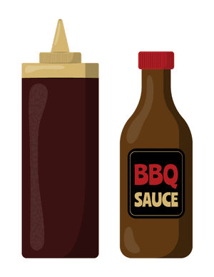 Barbecue Sauce Photo Booth Prop