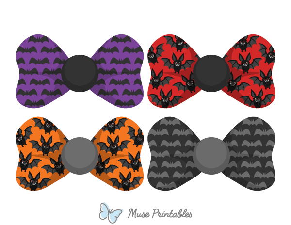 Bat Bow Tie Photo Booth Prop