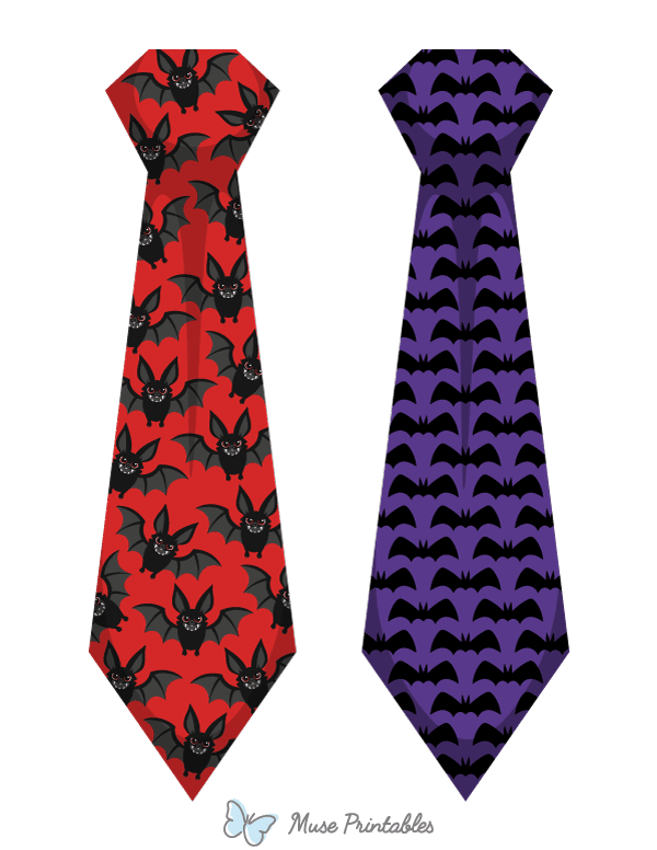 Bat Tie Photo Booth Prop