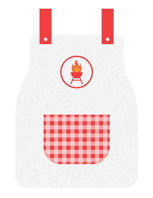BBQ Apron Photo Booth Prop