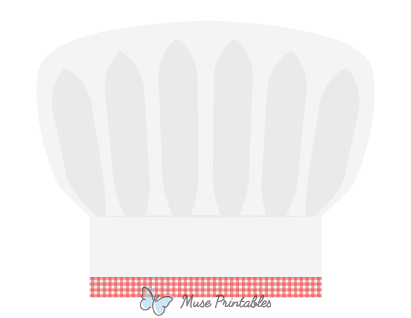 BBQ Chef Hat Photo Booth Prop