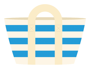 Beach Bag Photo Booth Prop