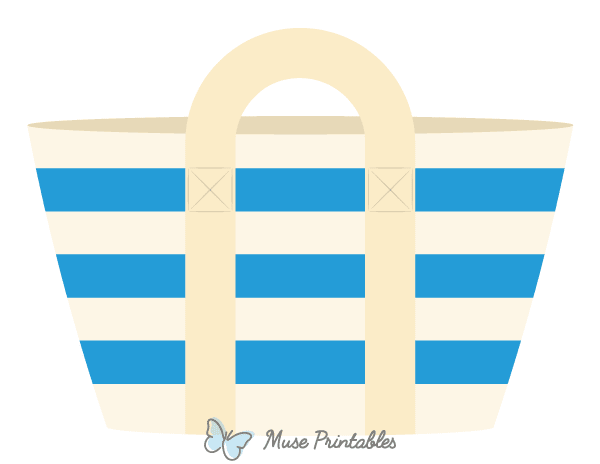 Beach Bag Photo Booth Prop