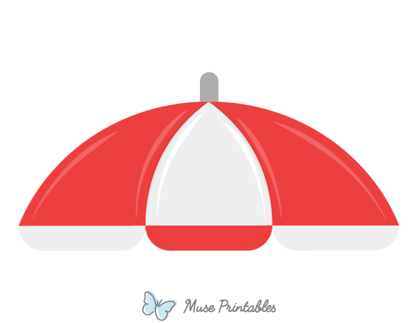 Beach Umbrella Photo Booth Prop