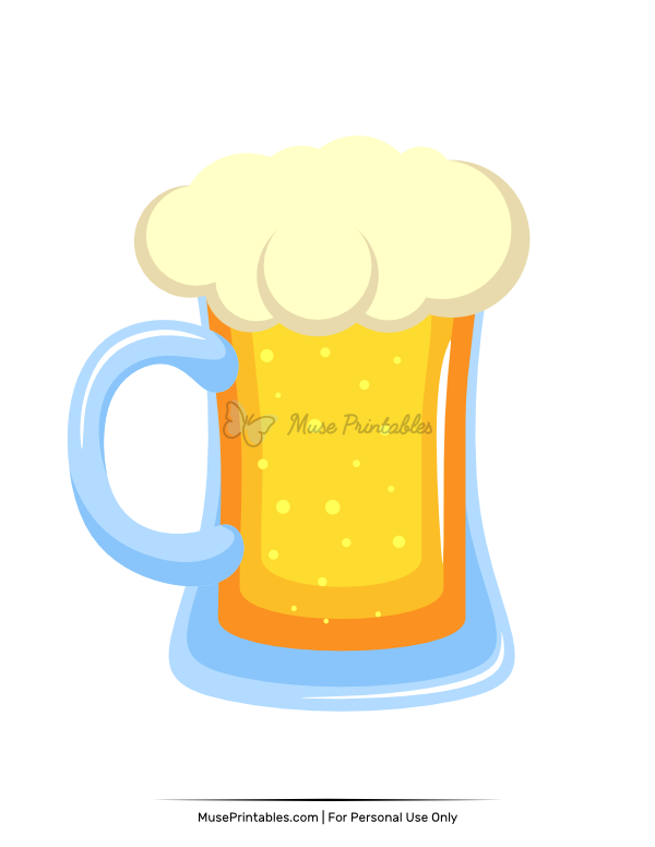 Beer Mug Photo Booth Prop