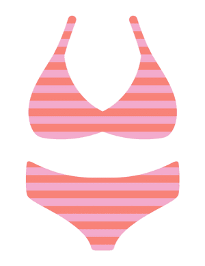 Bikini Photo Booth Prop