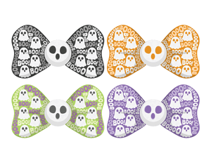Boo Bow Tie Photo Booth Prop