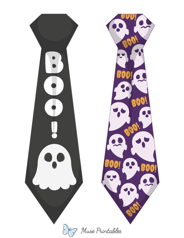 Boo Tie Photo Booth Prop