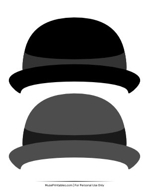 Bowler Hat Photo Booth Prop