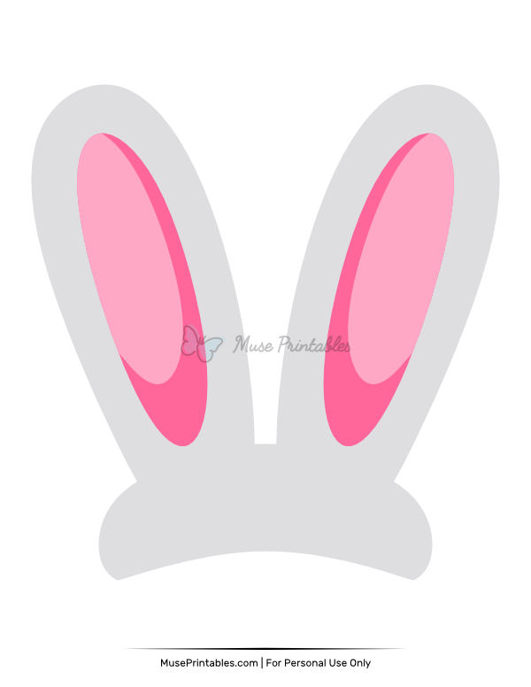 Bunny Ears Photo Booth Prop