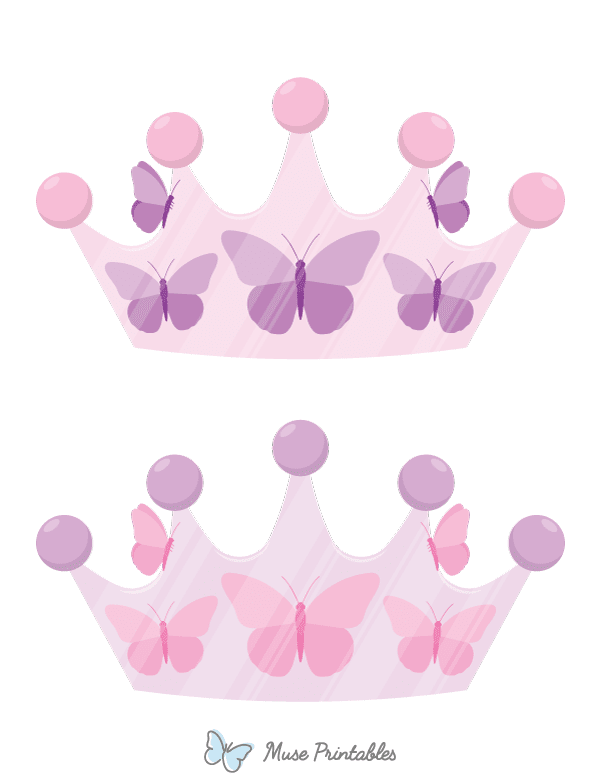 Butterfly Crown Photo Booth Prop