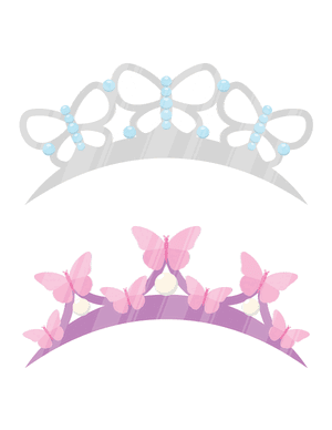 Butterfly Tiara Photo Booth Prop