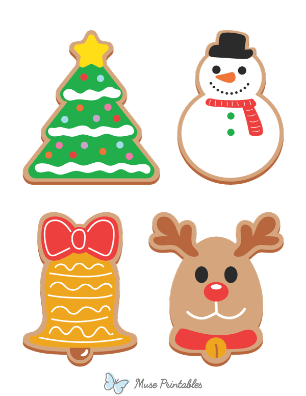 Christmas Cookie Photo Booth Prop