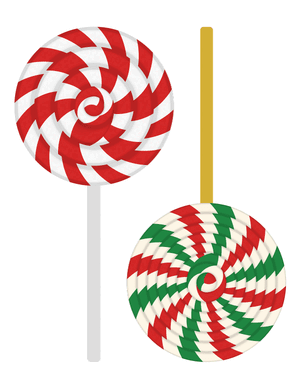 Christmas Lollipop Photo Booth Prop