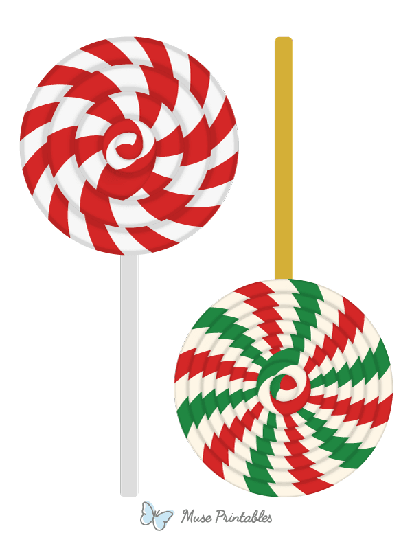 Christmas Lollipop Photo Booth Prop