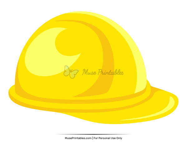 Construction Hat Photo Booth Prop