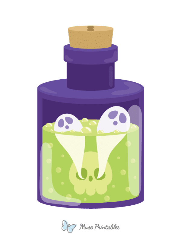 Creepy Potion Photo Booth Prop
