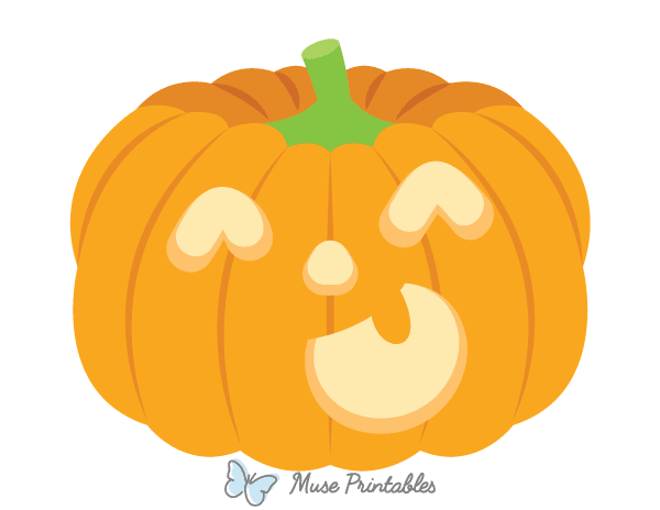 Cute Jack-o'-lantern Photo Booth Prop
