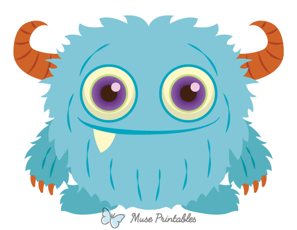 Cute Monster Photo Booth Prop