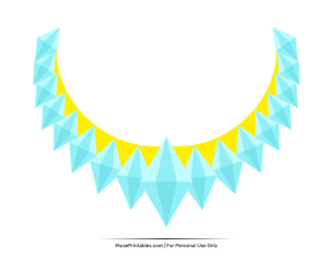 Diamond Necklace Photo Booth Prop