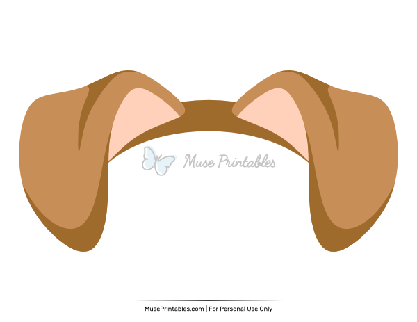 Dog Ears Photo Booth Prop