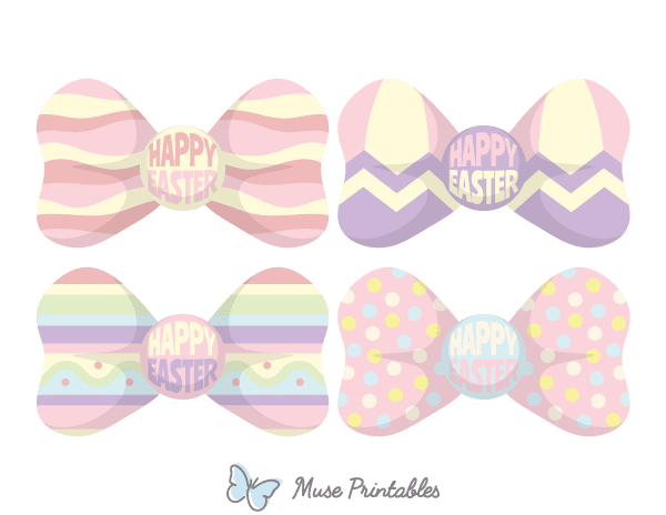 Easter Bow Tie Photo Booth Prop