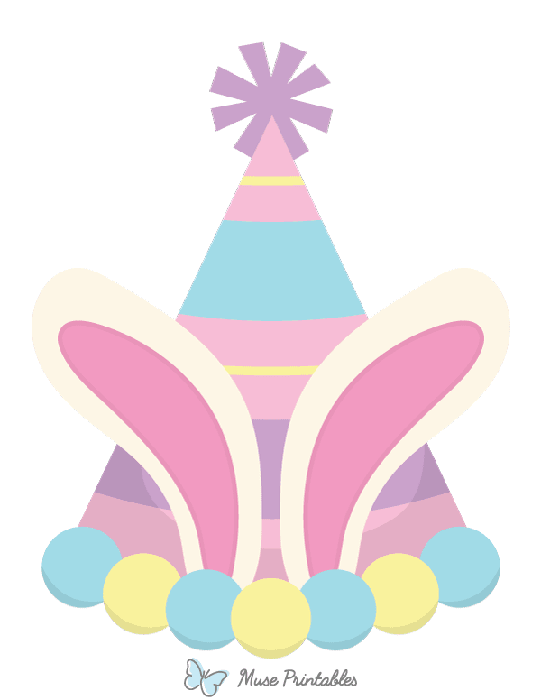 Easter Party Hat Photo Booth Prop