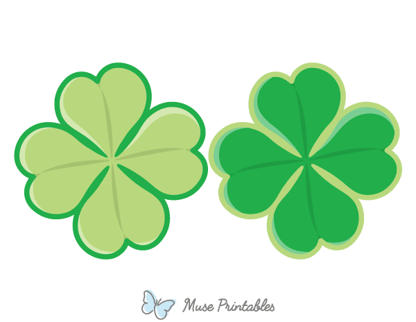 Four Leaf Clover Photo Booth Prop