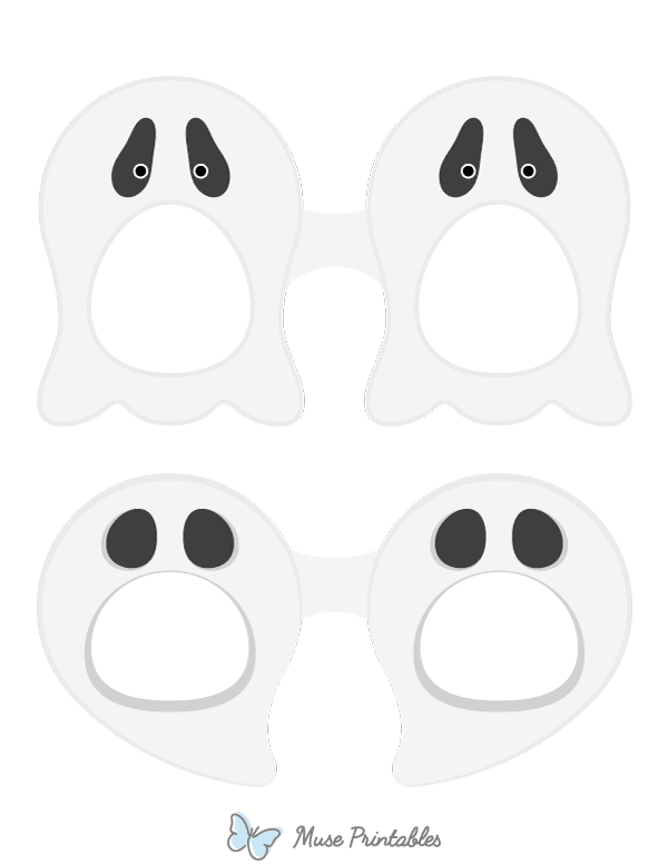 Ghost Glasses Photo Booth Prop