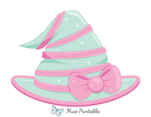 Girly Witch Hat Photo Booth Prop