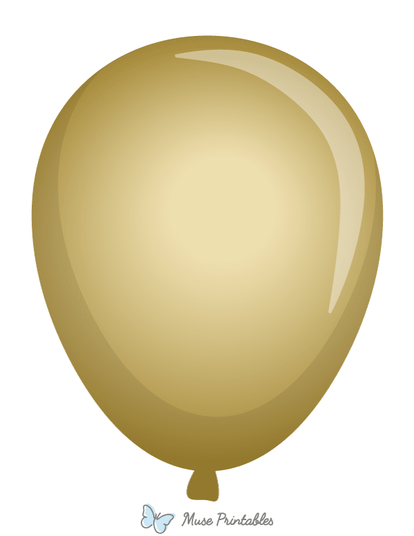 Gold Balloon Photo Booth Prop