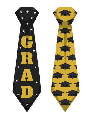 Graduation Tie Photo Booth Prop