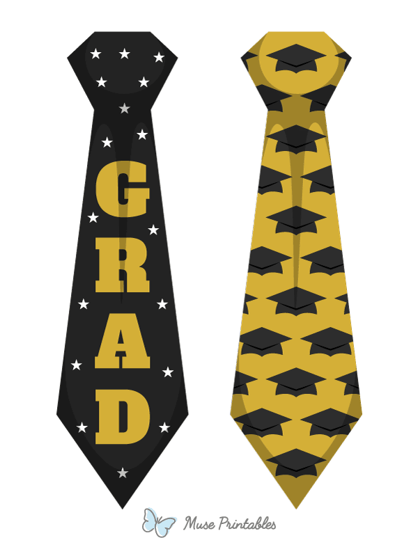 Graduation Tie Photo Booth Prop