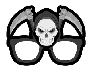 Grim Reaper Glasses Photo Booth Prop