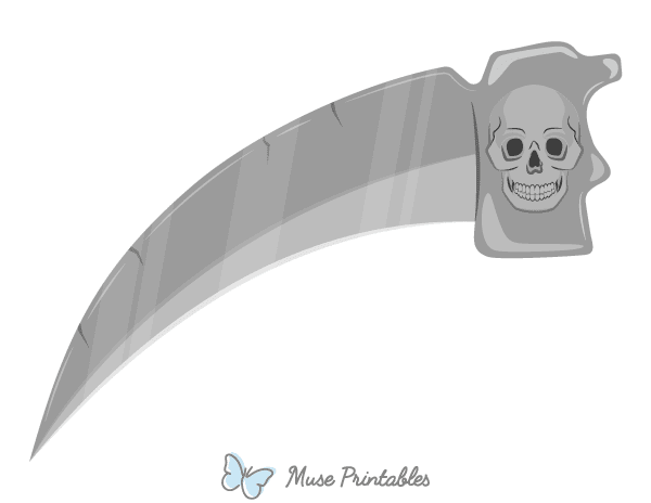Grim Reaper Scythe Photo Booth Prop